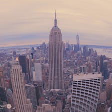 朝を迎えるマンハッタン