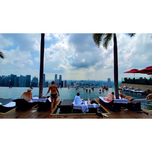 マリーナベイサンズ・インフィニティプール