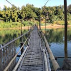 ラオス/ルアンパパーン
バンブーブリッジ
メコン川に架かる有料橋
#LuangPrabang #MekongRiver