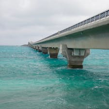 来間島からの来間大橋