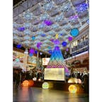 今年の鹿児島中央駅広場のイルミネーションは、力が入っていますねぇ。
とてもキレイです！