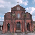 長崎：五島列島

教会①✨五島列島の福江にはたくさんの教会があります😊