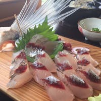 屋久島 トビウオのお刺身ー！