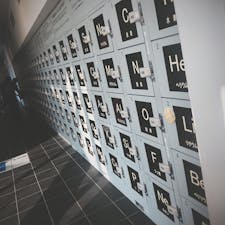 科学館の中の元素ロッカー
わかりやすい…のか…？

なにはともあれ
TiとClよ、世話になったな