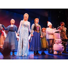 アメリカ FROZEN Broadway Musical@St.James theatre