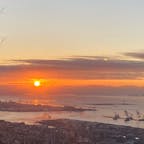 神戸布引ハーブ園からの初日の出　2020