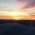 サーリセルカの夕焼け。この日はオーロラが部屋から見えました。