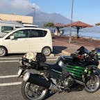 大隅半島の道の駅垂水より
桜島を眺める。
ここは、足湯もあります😆