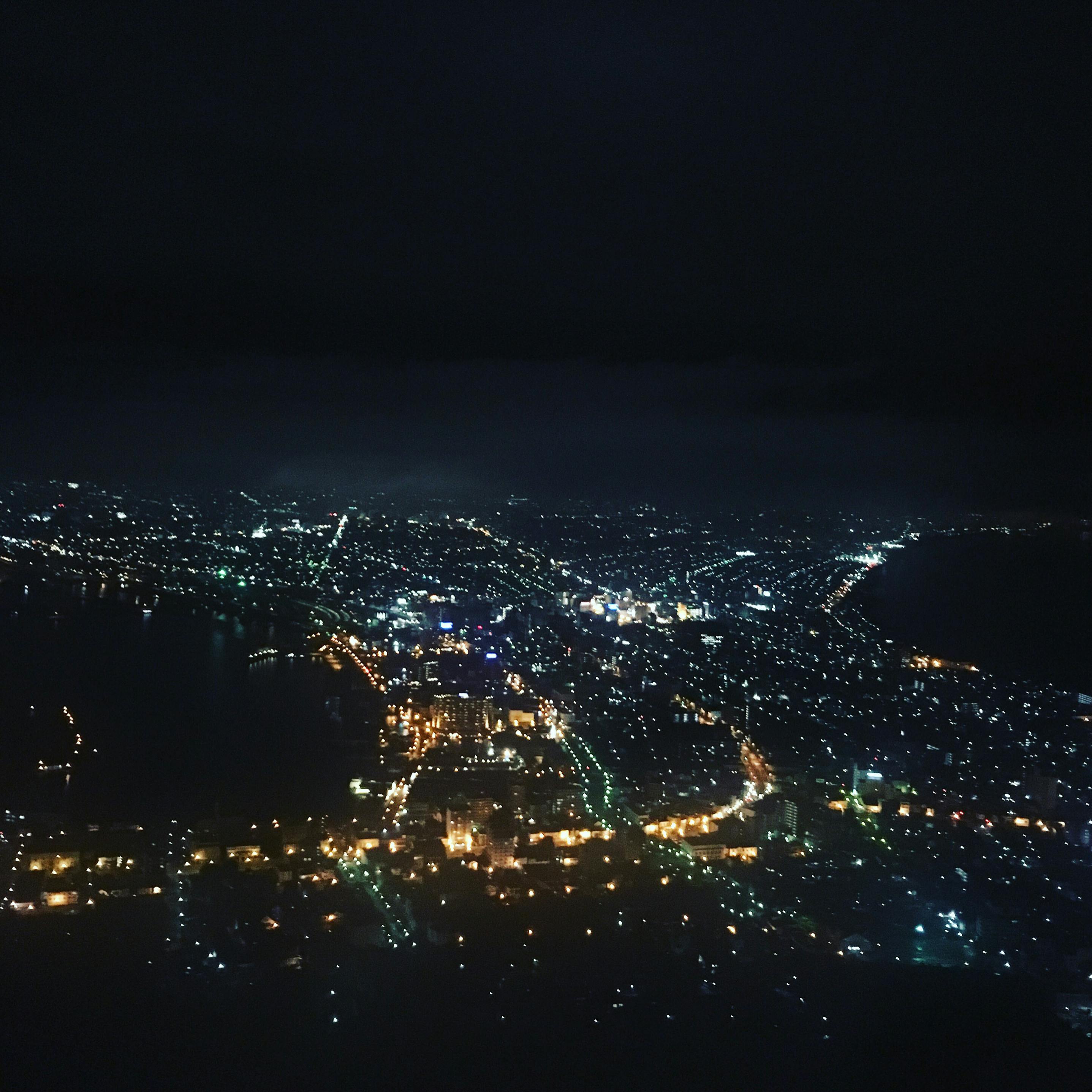 函館山展望台の投稿写真 感想 みどころ 函館の夜景 タクシーの運転手さん曰く 夜景のなかにハートがい トリップノート