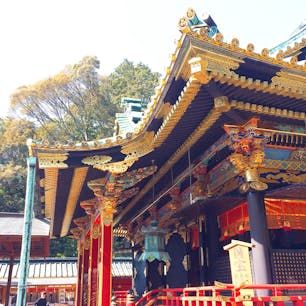 久能山東照宮 .