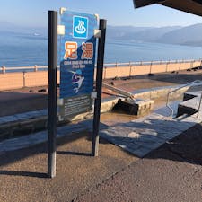 道の駅垂水の足湯
温泉も有ります♨️