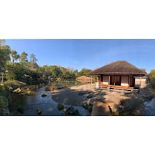 明日雨予報なのは少し残念だけど今日は本当に良い天気だった。
養浩館庭園。