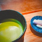 京都　開化堂
茶筒で有名。1人でも入りやすいカフェ。