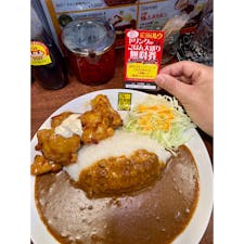 カレー倶楽部ルウ 南森町店

コレが、宮崎名物チキン南蛮カレー！
てげうま(宮崎の方言で、とても美味しい)カレーです(^^)