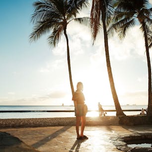 ハワイ
ワイキキビーチ