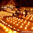 札幌の奥座敷と言われる定山渓温泉では、毎年さっぽろ雪まつりの開催時期に合わせて「雪灯路（ゆきとうろ）」という灯りのイベントが開催されています。定山渓神社の境内がアイスキャンドルの灯りで包まれる幻想的なイベントです！#北海道 #定山渓温泉 #雪灯路
