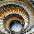 バチカン美術館の螺旋階段

#イタリア　#バチカン美術館　#螺旋階段
