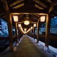 奈良県桜井市　長谷寺　
長い灯籠の続く登廊がとても綺麗でした