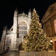 バース寺院の前のクリスマスツリー🎄
装飾がライトのみというシンプルさ。
厳かで綺麗だったな✨

バースのクリスマスマーケットは有名なようで、にぎわってました。
.
.
#イギリス #バース修道院 #バース寺院 #クリスマス #クリスマスツリー
#バース #世界遺産