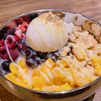 生野コリアンタウンを散策♪♪♪

韓国のピンスがいただける【流れる千年】で休憩しました♡