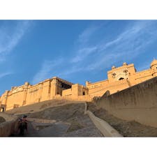 2020年1月24日
#インド　#アンベール城
ぞうさんに乗りながら向かうアンベール城 ☻