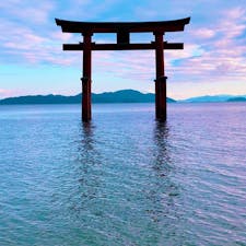 念願の白髭神社⛩