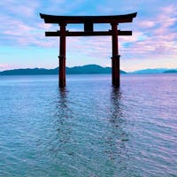 念願の白髭神社⛩