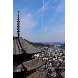 広島県(尾道)
〜天寧寺 三重塔〜
よく見る定番のアングルからパシャリ