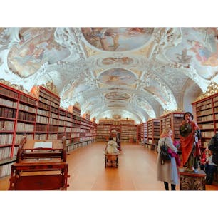 #CzechRepublic #ストラホフ修道院
#世界一美しい図書館