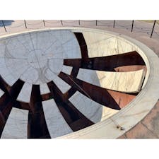 2020年1月24日 
#インド　#ジャンタルマンタル
天体観測をこんなふうにしてたのかぁ ☺︎