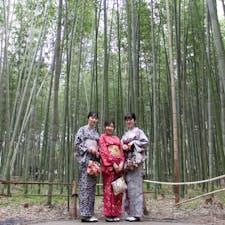 🎋竹林の小径
竹林に囲まれて素敵な時間でした☺︎