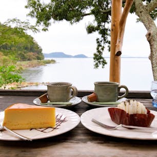 #シャーレ水ケ浜 #琵琶湖　#カフェ