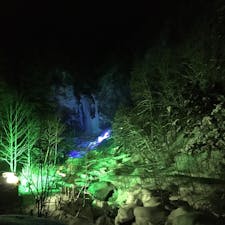 奥飛騨　平湯温泉　平湯大滝結氷まつり