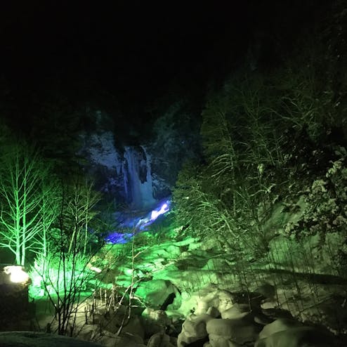 平湯大滝結氷まつり