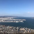 香川県、屋島から見た高松港