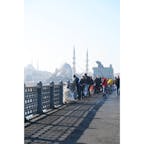 🇹🇷
Istanbul
橋の上でみんな釣りしてた　平和