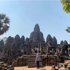 #バイヨン寺院 #アンコールトム
#シェムリアップ #カンボジア
2020年2月

アンコールワットのオマケくらいにしか思ってなかったのに良すぎてしょっぱなから時間も体力も使いすぎた😆😆