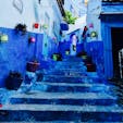 青い街 in モロッコは本当に青い！