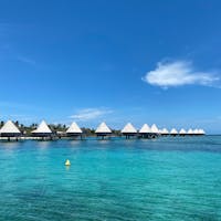 メトル島
シュノーケリングやジェットスキーなどのアクティビティができる。
コテージの奥に行けばウミガメも見れます🐢