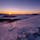 美幌峠からの日の出。雪面にできたシュカブラの陰影が最も美しくなる瞬間です。
−10℃以下の突風が吹き荒れるので、防寒対策必須です。