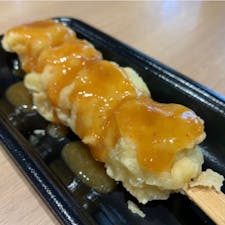 #おやつ本舗 #秩父 #埼玉
2020年3月

秩父名物 #みそポテト😋😋
みそポテにもゆるキャラ #ポテくま にもハマった💕