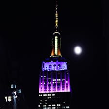 New York / Manhattan
Empire State Building
1931年完成、2020年で89歳になるエンパイアステートビルディング。光り輝く姿を見ると元気になれます。
#newyork #manhattan #empirestatebuilding