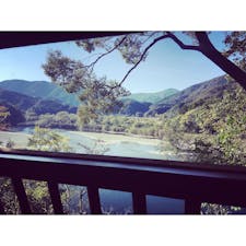 四万十川巡りの休憩に