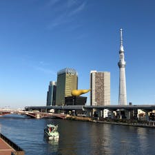 隅田川からのスカイツリー