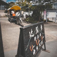 由布院駅から乗って観光できる辻馬車です。車と一緒で車道を走ります。