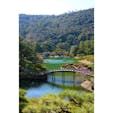 香川県
〜栗林公園〜
フランスの旅行ガイドブック
『ミシュラン・グリーンガイド・
　ジャポン』において、
「わざわざ旅行する価値がある」を
意味する最高評価の三つ星に
選ばれたらしいです。（2009年度）