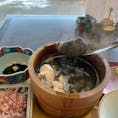 秋田県男鹿市　
男鹿の郷土料理『石焼桶鍋』のお店
『美野幸』にて