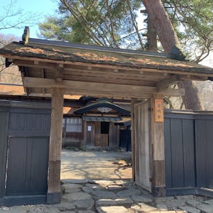 秋田県仙北市角館町　角館武家屋敷にて