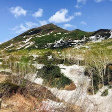 北海道 ニセコ 五色温泉からのニセコアンヌプリ