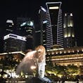 シンガポール マーライオン像